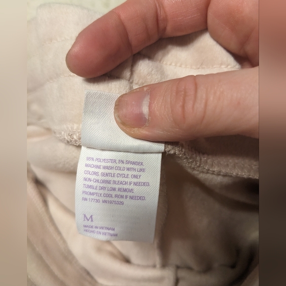 Stars Above Target Light Pink Velour Sleep Lounge Joggers sz M - Picture 6 of 10